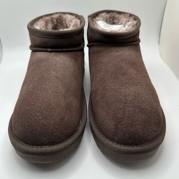 CUSHIONAIRE Women's pull on boot 7 BROWN - Picture 2 of 7